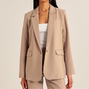 Abercrombie & Fitch Beige Blazer (M)